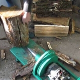 Učinite sami cjepač drva iz motora mašine za pranje rublja